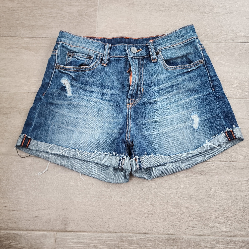 Jean Shop Rolled Cutoff Shorts